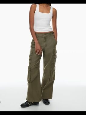 TNA Green Cargo Pants